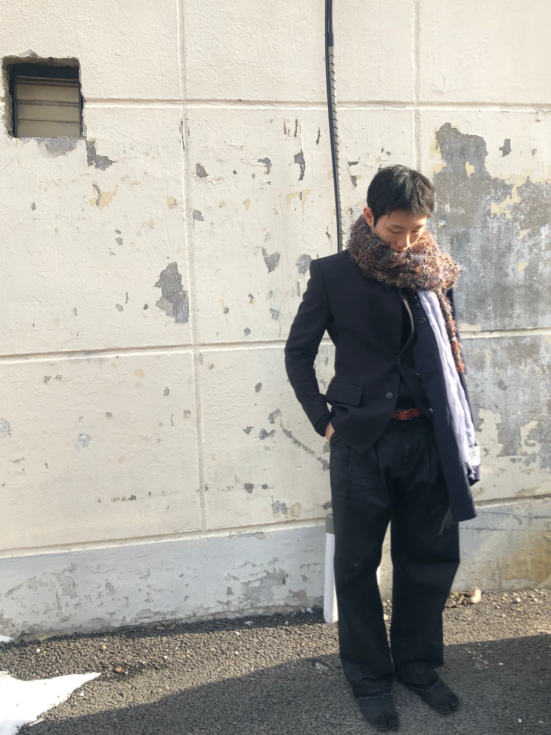 마르지엘라 블랙 테일러드 자켓 상품이미지4