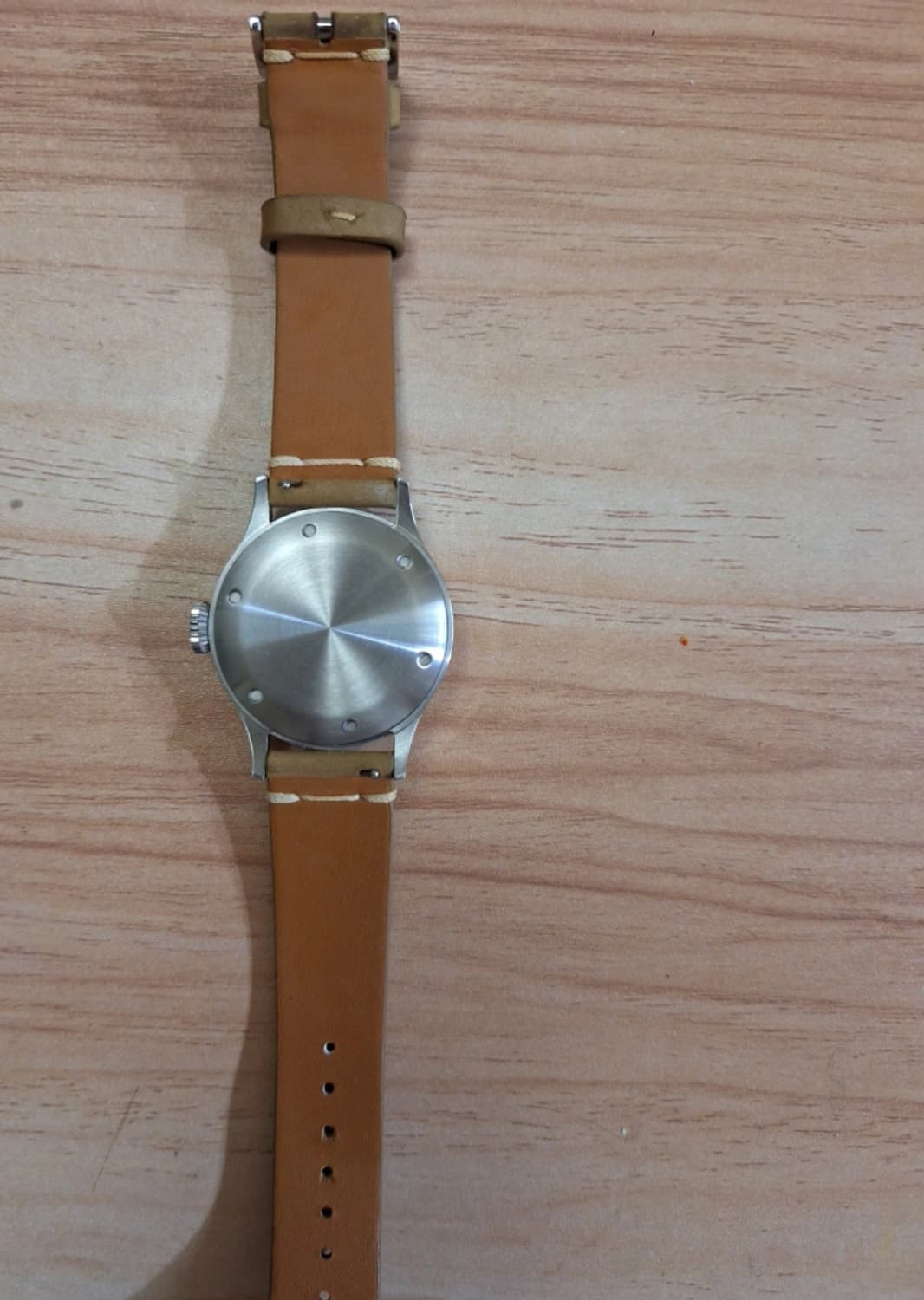 [세인트마틴/산 마틴] 오토매틱 시계 / 오렌지브라운 스트랩 상품이미지2