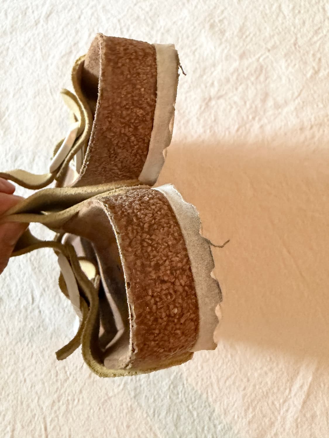 버켄스탁 연두색 버클 샌들 상품이미지5