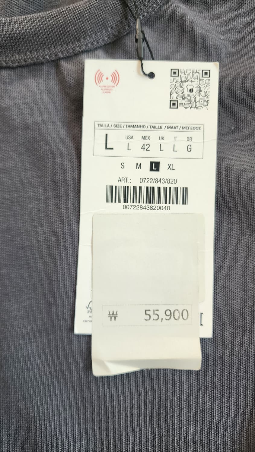 자라 롱슬이브 l 새상품 상품이미지3