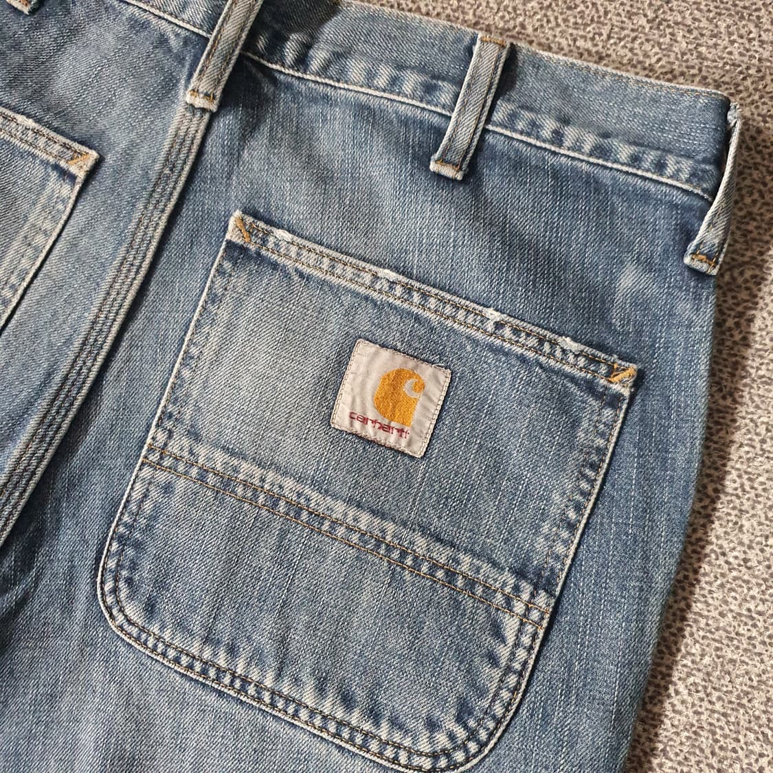 05s 칼하트 WIP 심플 데님 팬츠 No.48 상품이미지8