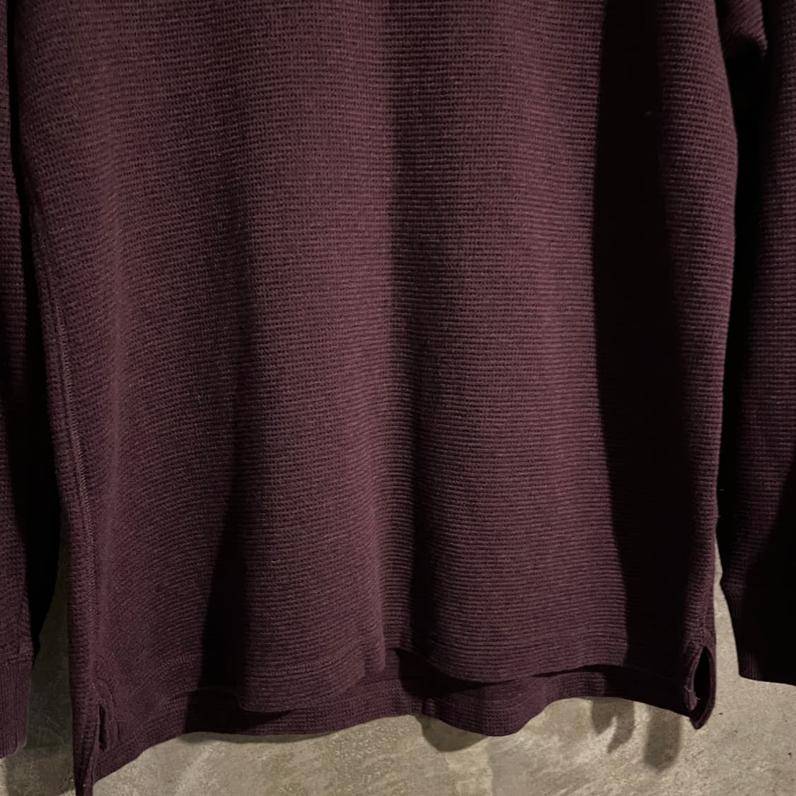 헤지스 와플 롱슬리브 상품이미지3