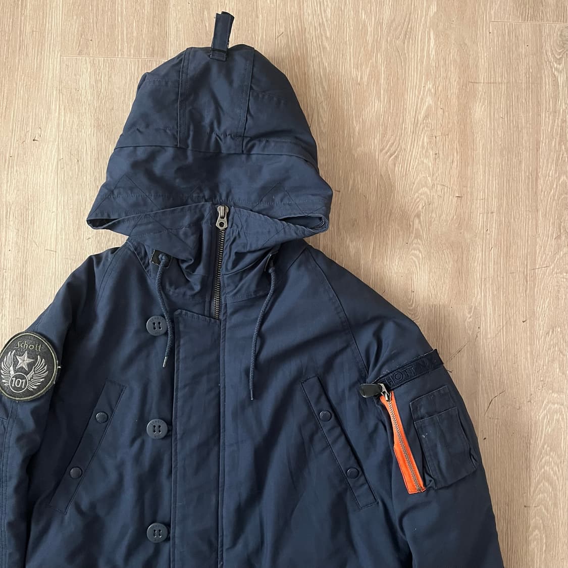 Schott NYC N-3B military parka 상품이미지4