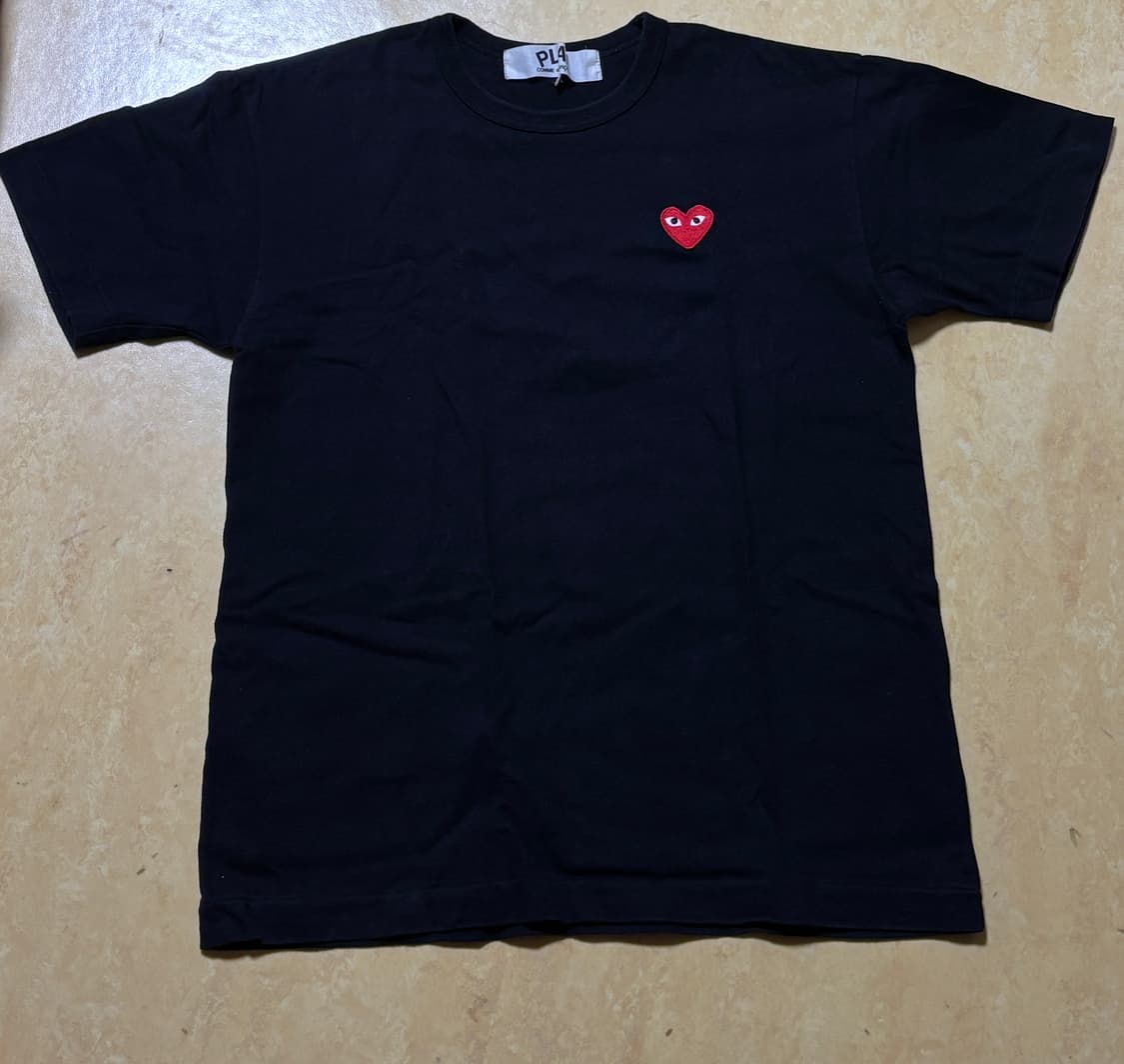 꼼데가르송 플레이 반팔 L사이즈 상품이미지1