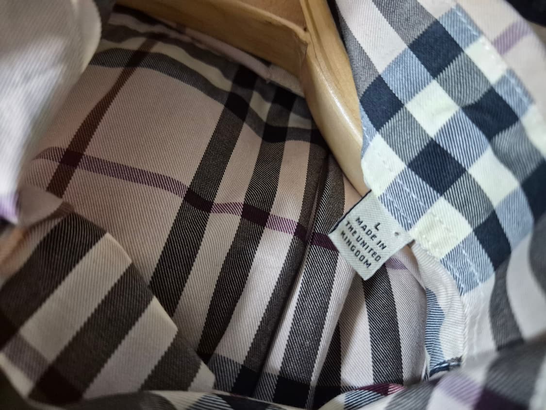 버버리 노바체크 클래식 셔츠  상품이미지9