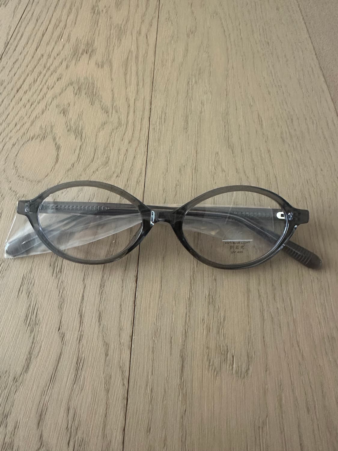 Y2K 그레이 라운드 안경 상품이미지2