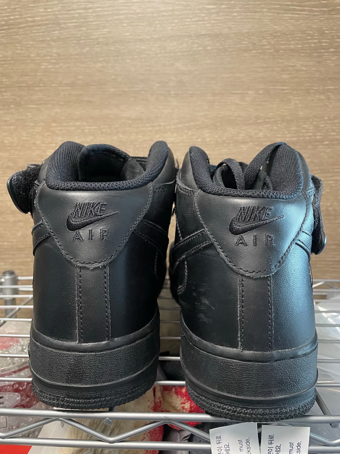 에어포스 미드 블랙 275 상품이미지2