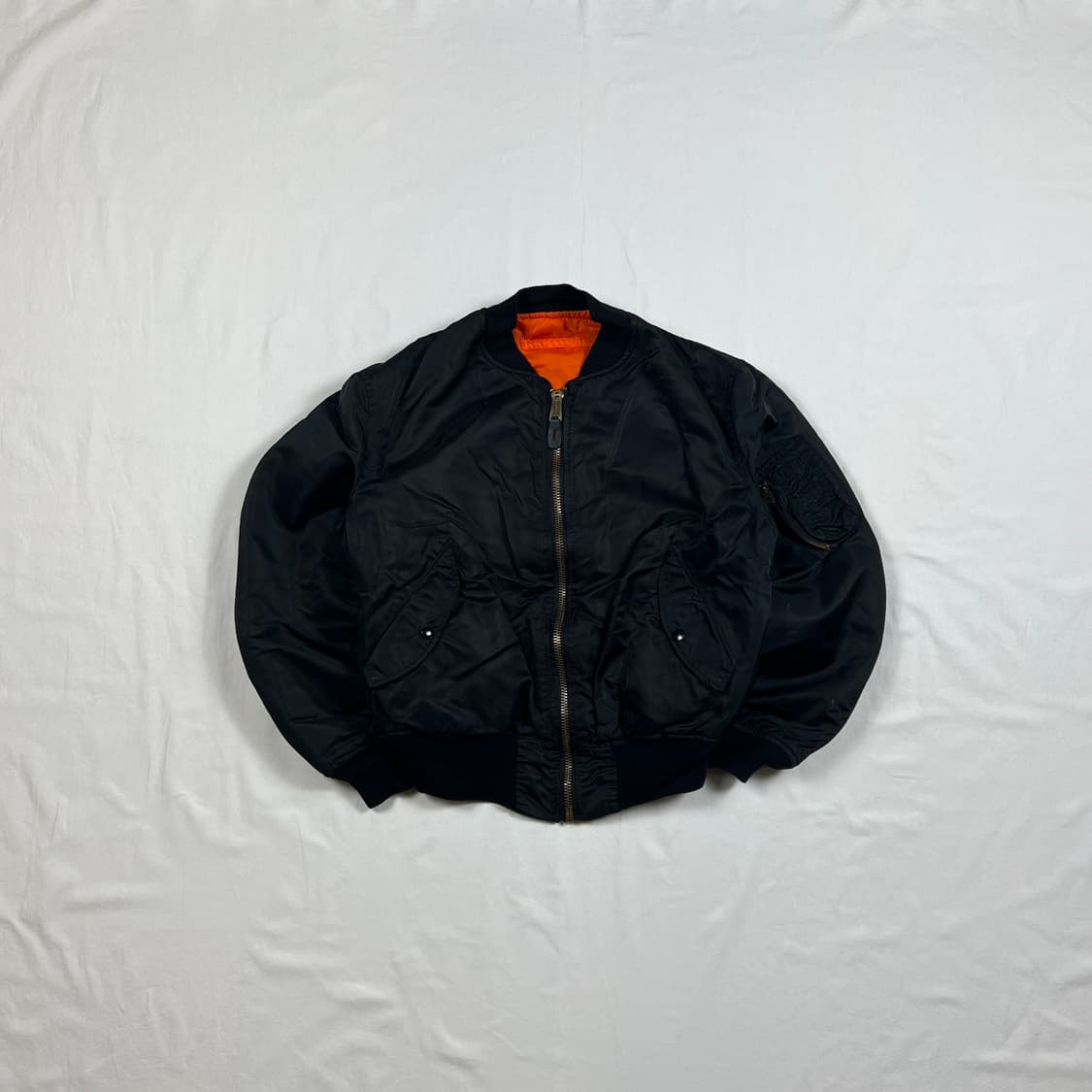 90‘s 알파인더스트리 alpha ma-1 마원 봄버자켓 상품이미지1