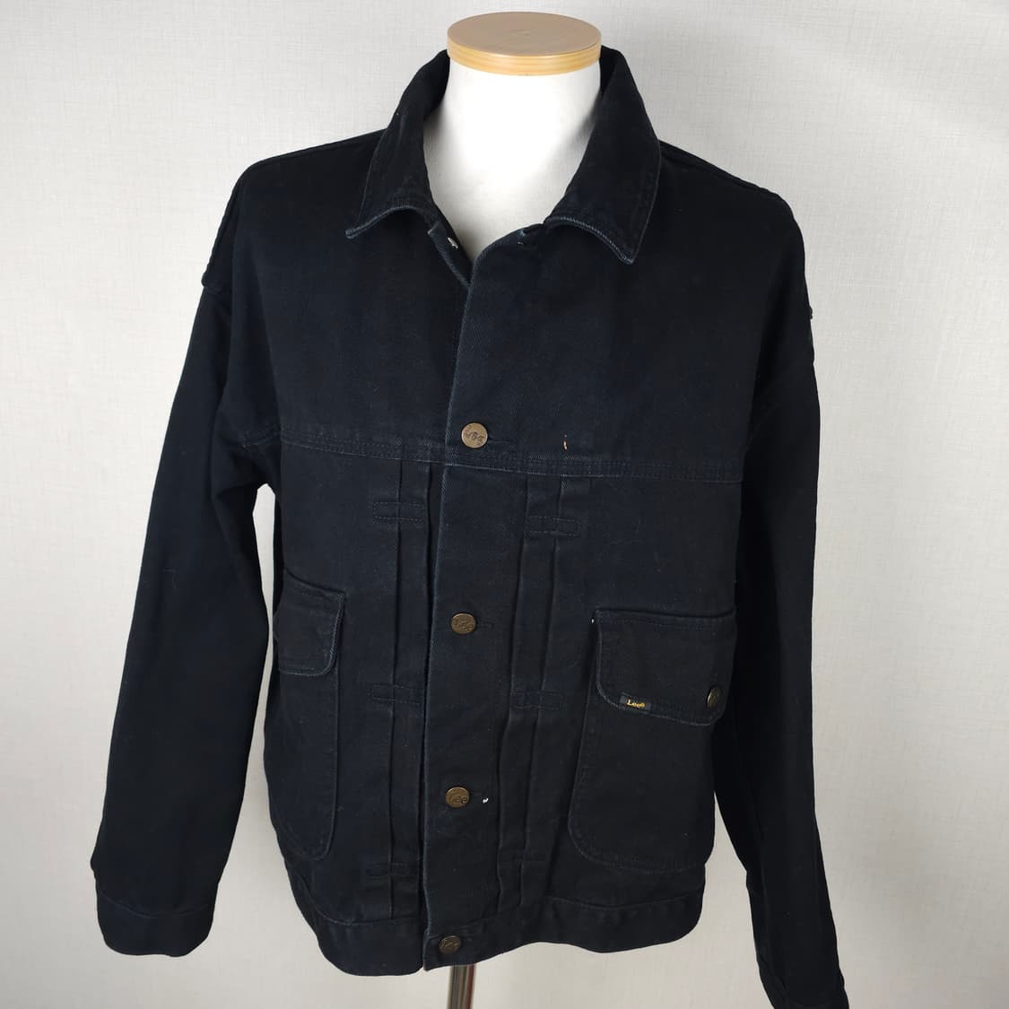 Lee 블랙 청자켓 남자100사이즈  상품이미지1