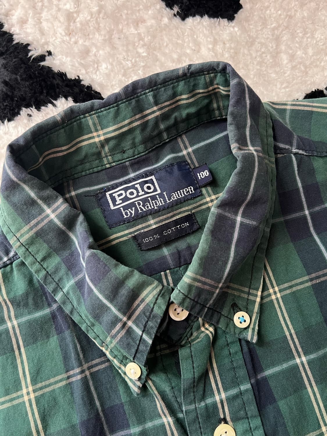 Polo Ralph Lauren 체크 반팔 셔츠 상품이미지3