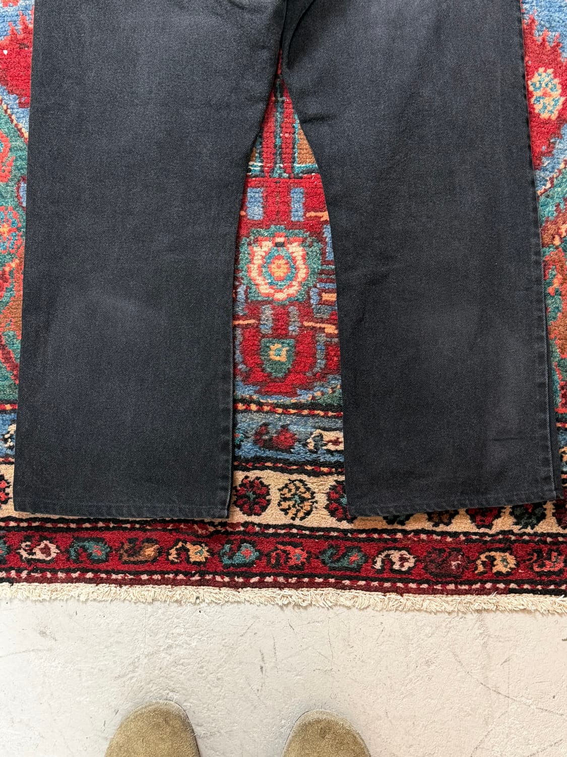 00's 빈티지 리바이스 517 블랙 플레어진 상품이미지8