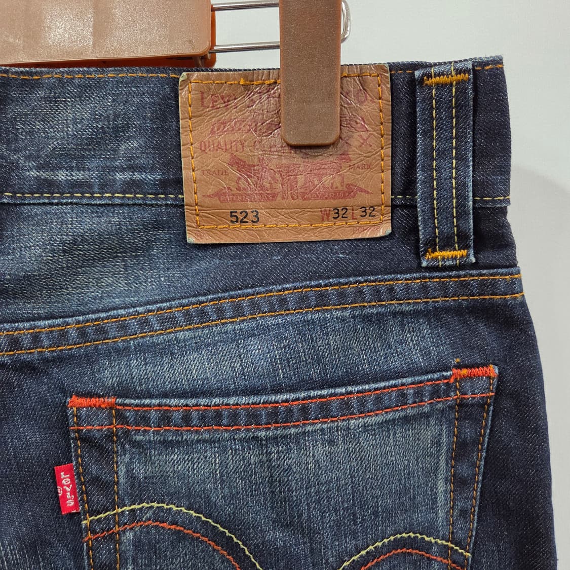 리바이스 523 진청 데님팬츠 32/32 상품이미지4
