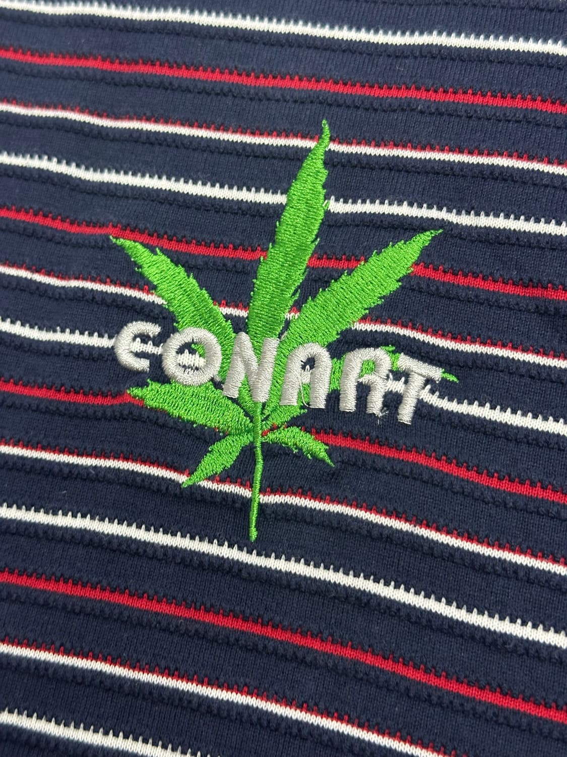 00s Conart Chronic 니트 반팔 셔츠 L  상품이미지4