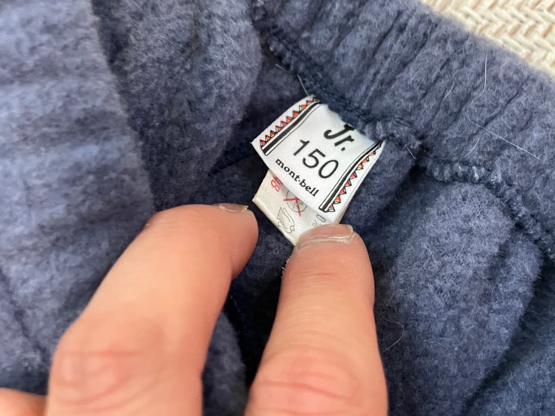 몽벨 키즈 플리스 팬츠 J03679 상품이미지4