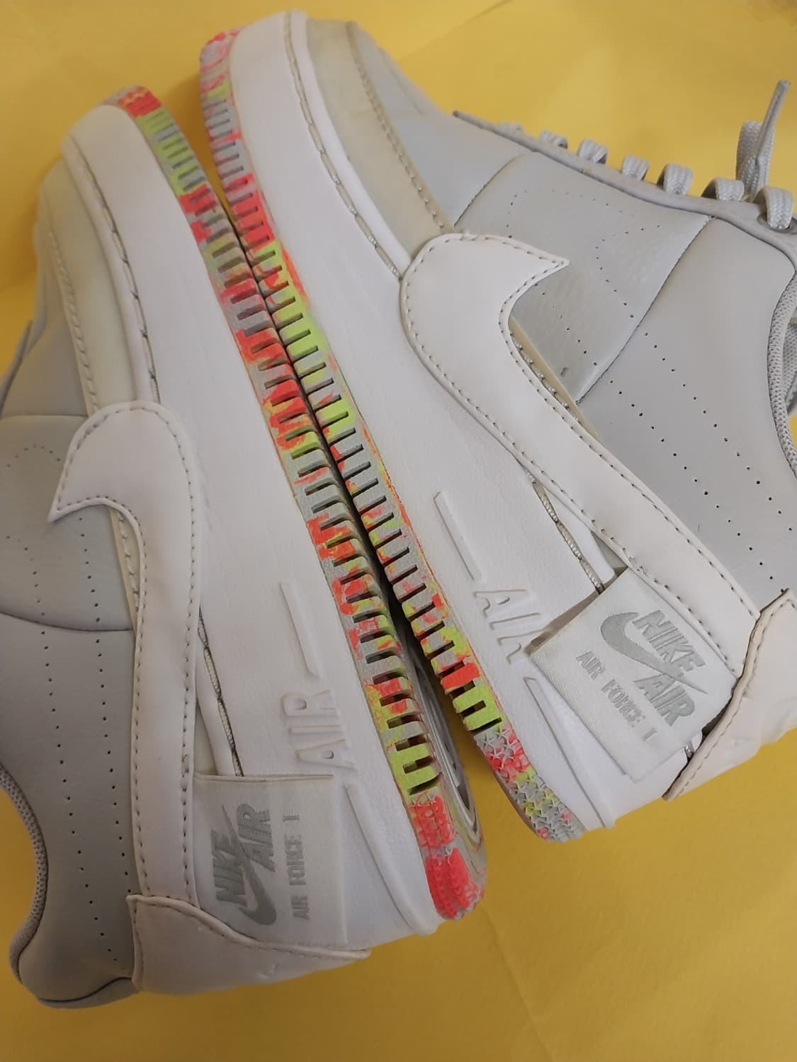 여성 나이키 에어포스1 제스터 XX 프린트 퓨어 플래티넘 운동화 (240 상품이미지7