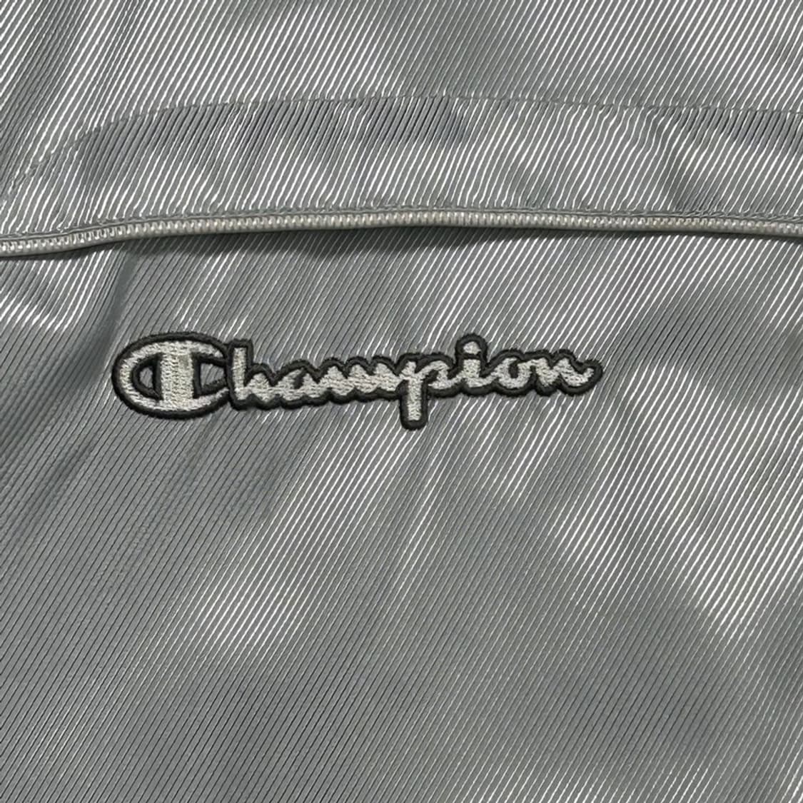 챔피온 올드스쿨 바람막이 트레이닝 세트 실버-블랙 L 상품이미지3