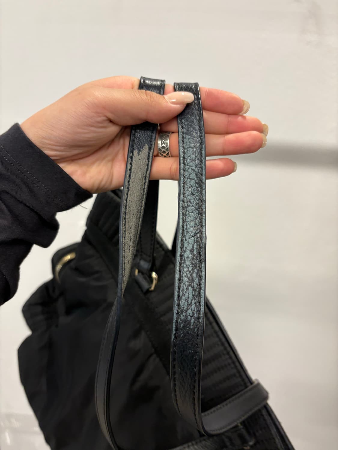 Diesel quilted nylon tote bag 상품이미지7