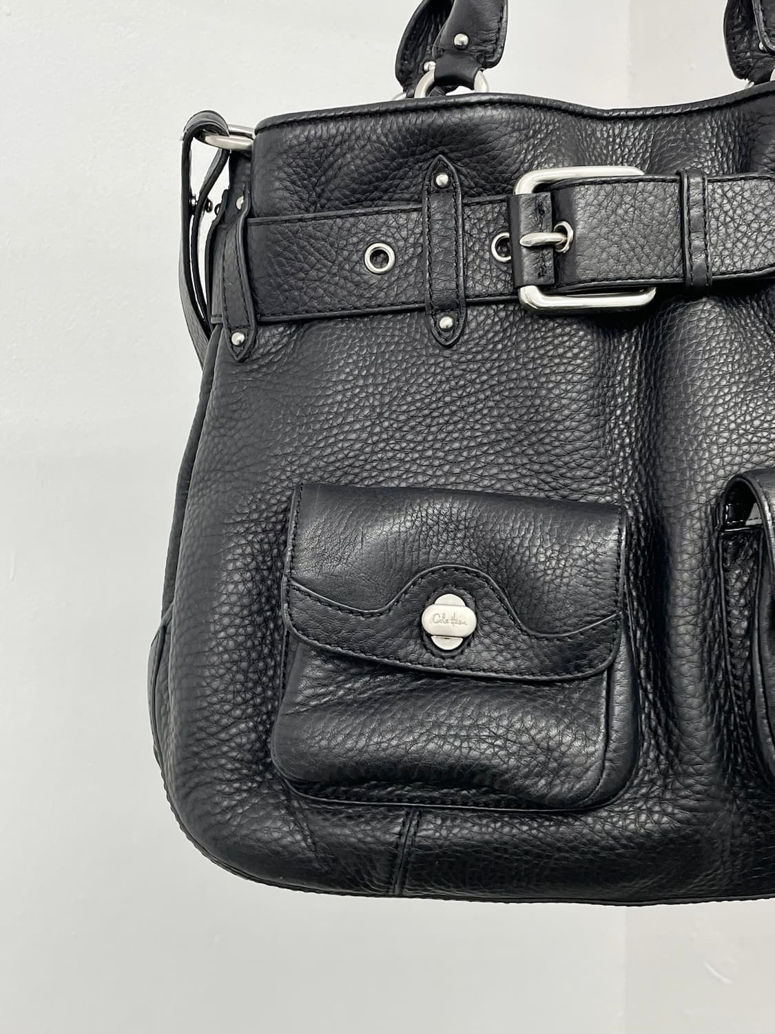 콜한 멀티포켓 은장 벨트 사첼백  상품이미지6