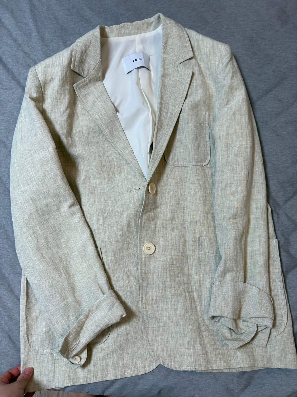 프릭 린넨 자켓  상품이미지1
