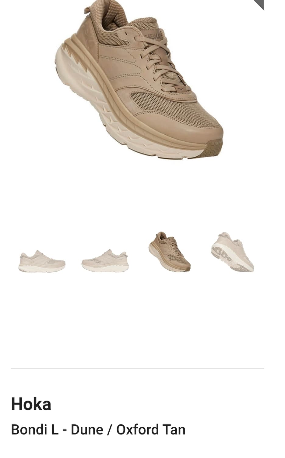 호카 본디L 옥스포드 탄 상품이미지2