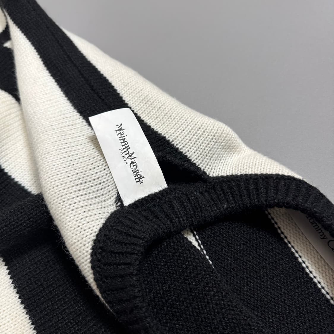 Maison Margiela x Tommy cash 스트라이프 패턴 니트 상품이미지4