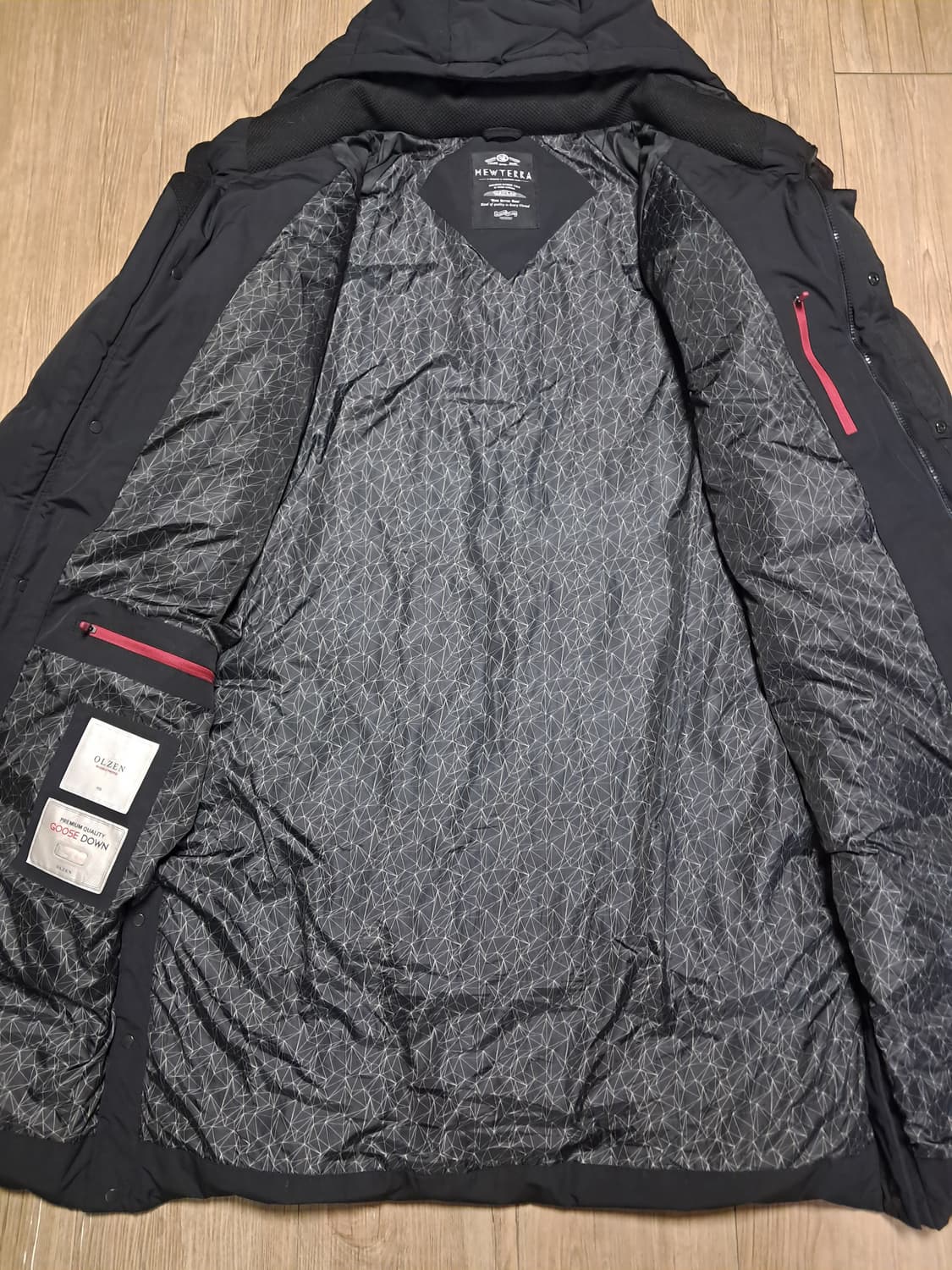 올젠 롱패딩 남성110  상품이미지6