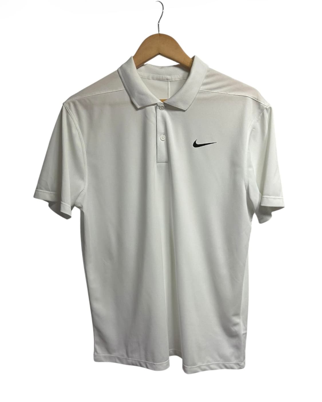 나이키 드라이핏 골프 반팔 빅토리 카라티셔츠 화이트 XL size 상품이미지1