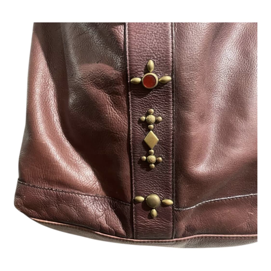 랄프로렌 레더 에스닉 빈티지 호보백 더블알엘 x 상품이미지5