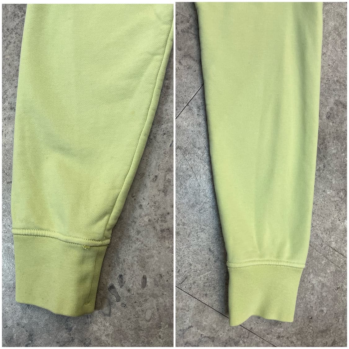 스톤아일랜드 맨투맨 라임 S #csz2187 상품이미지9