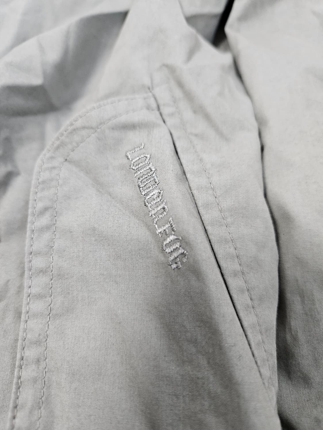 런던포그 더블 견장 롱 트렌치코트 빈티지 그레이 46 (M) 상품이미지4