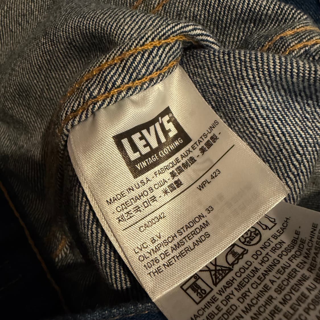 LEVI'S 70's 타입 III 트러커 자켓 상품이미지6