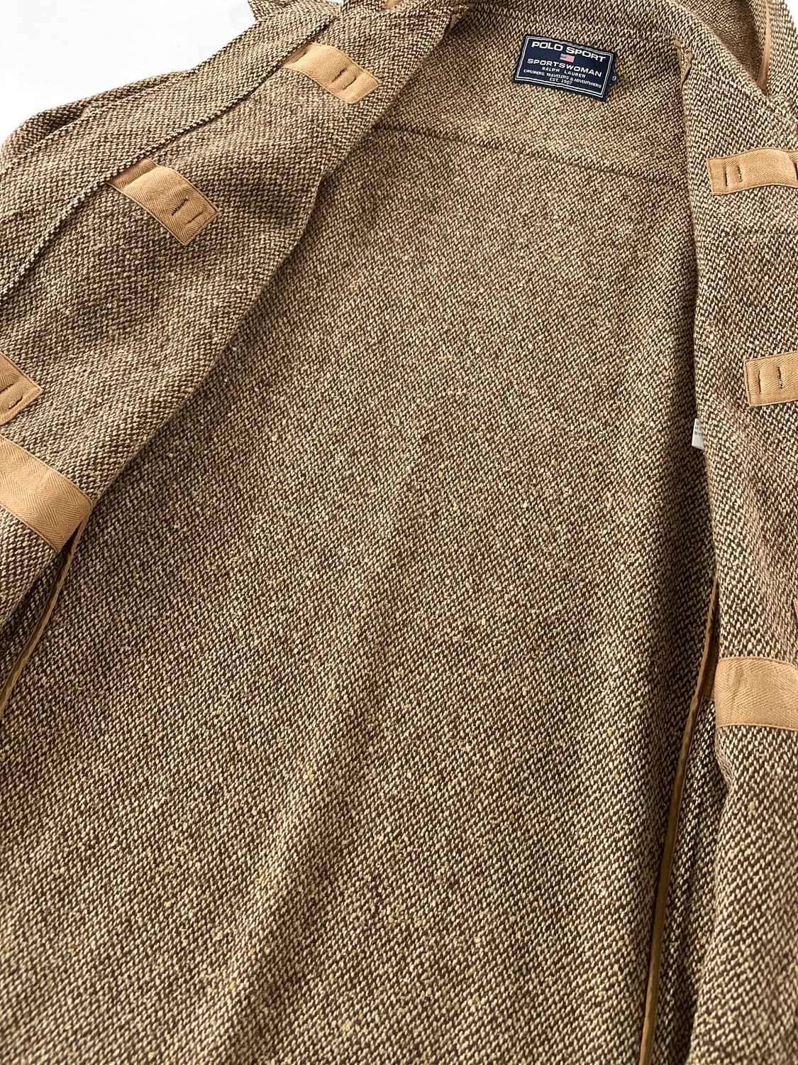 90s 빈티지 폴로 스포츠 울 더플 코트 상품이미지9