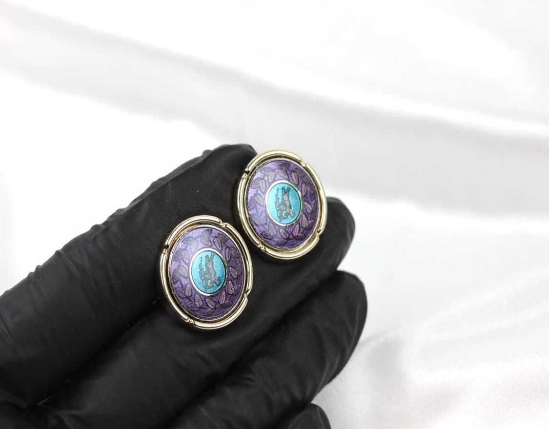 버버리 A등급 남자 명품 커프스 빈티지 상품이미지6