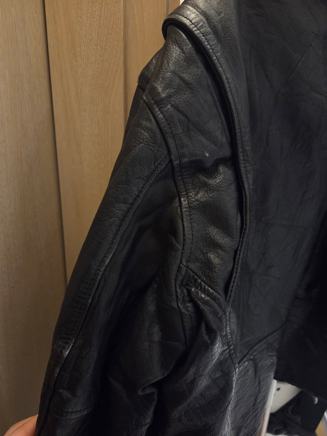 락시크 블랙 라이더 가죽자켓 상품이미지5