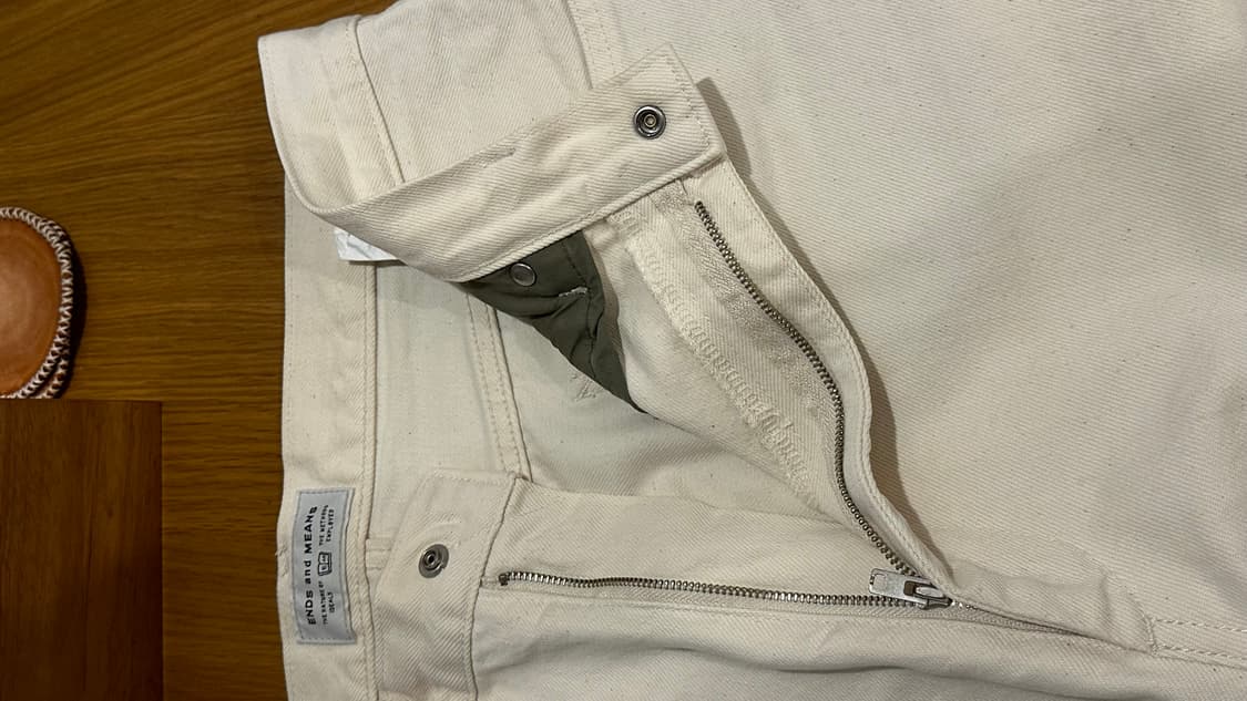 엔즈앤드민즈 5pockets denim natural m(32-33) 상품이미지4