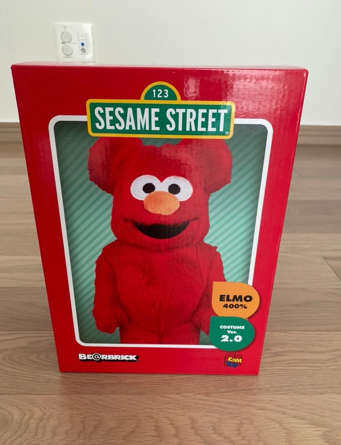 베어브릭x엘모 새제품 상품이미지1