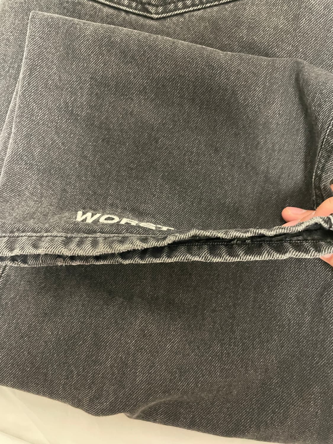 다다이즘 워스트스케이트샵 데님 3사이즈 상품이미지7