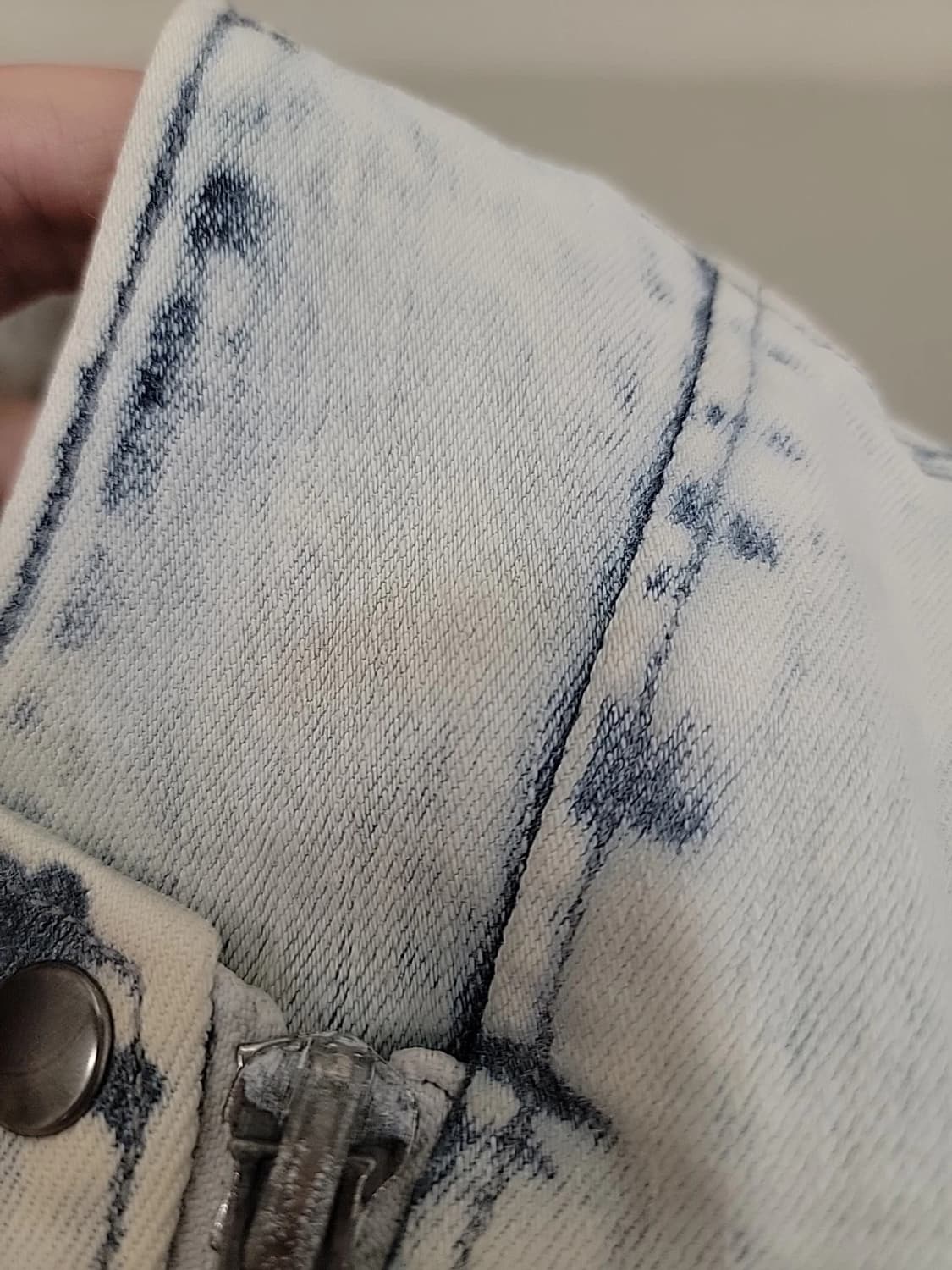 헬무트 랭 애시드 워시 데님 모토 자켓 상품이미지7