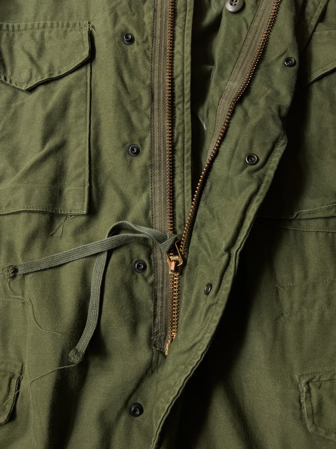 [XL]70's 오리지널 U.S ARMY 3세대 M65 필드자켓 상품이미지4