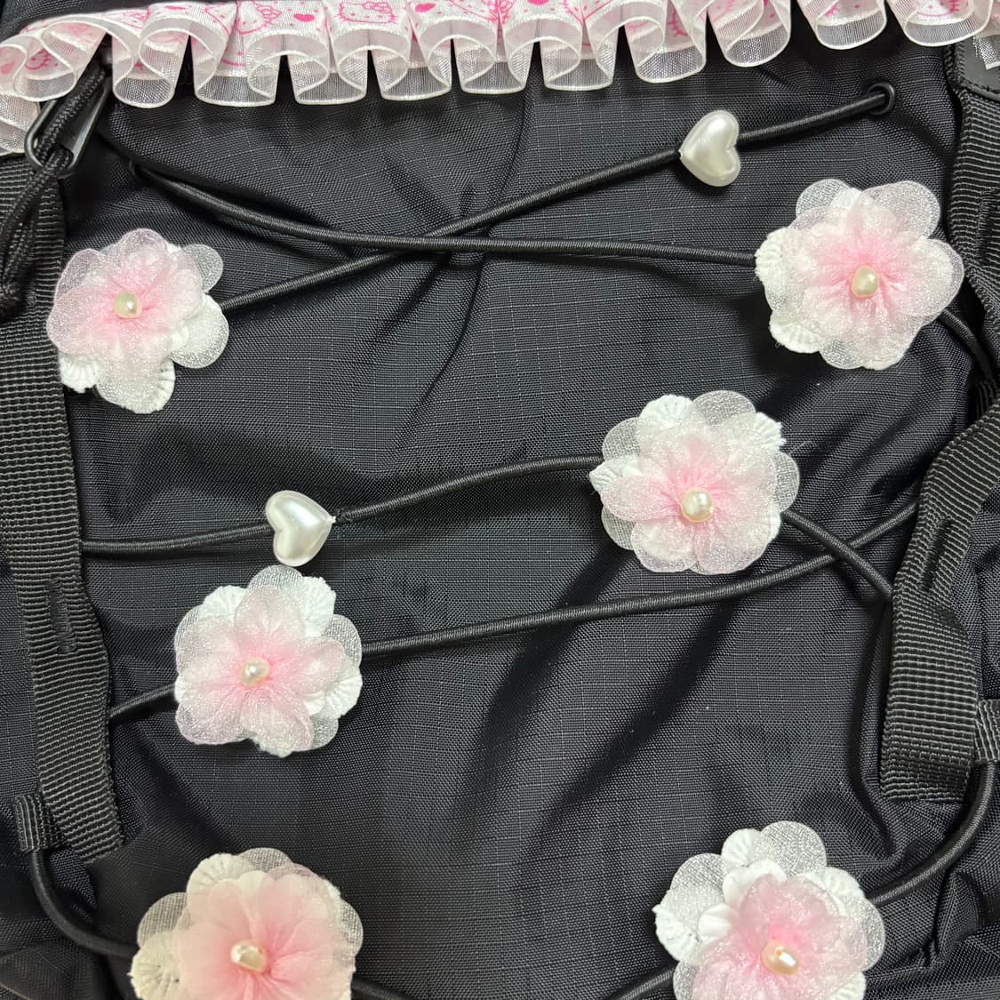 Kitty frill flower bagpack 상품이미지5
