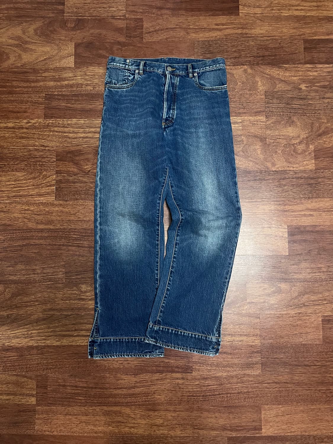 구매or교환)마르지엘라 17aw 컷오프 데님팬츠 상품이미지1