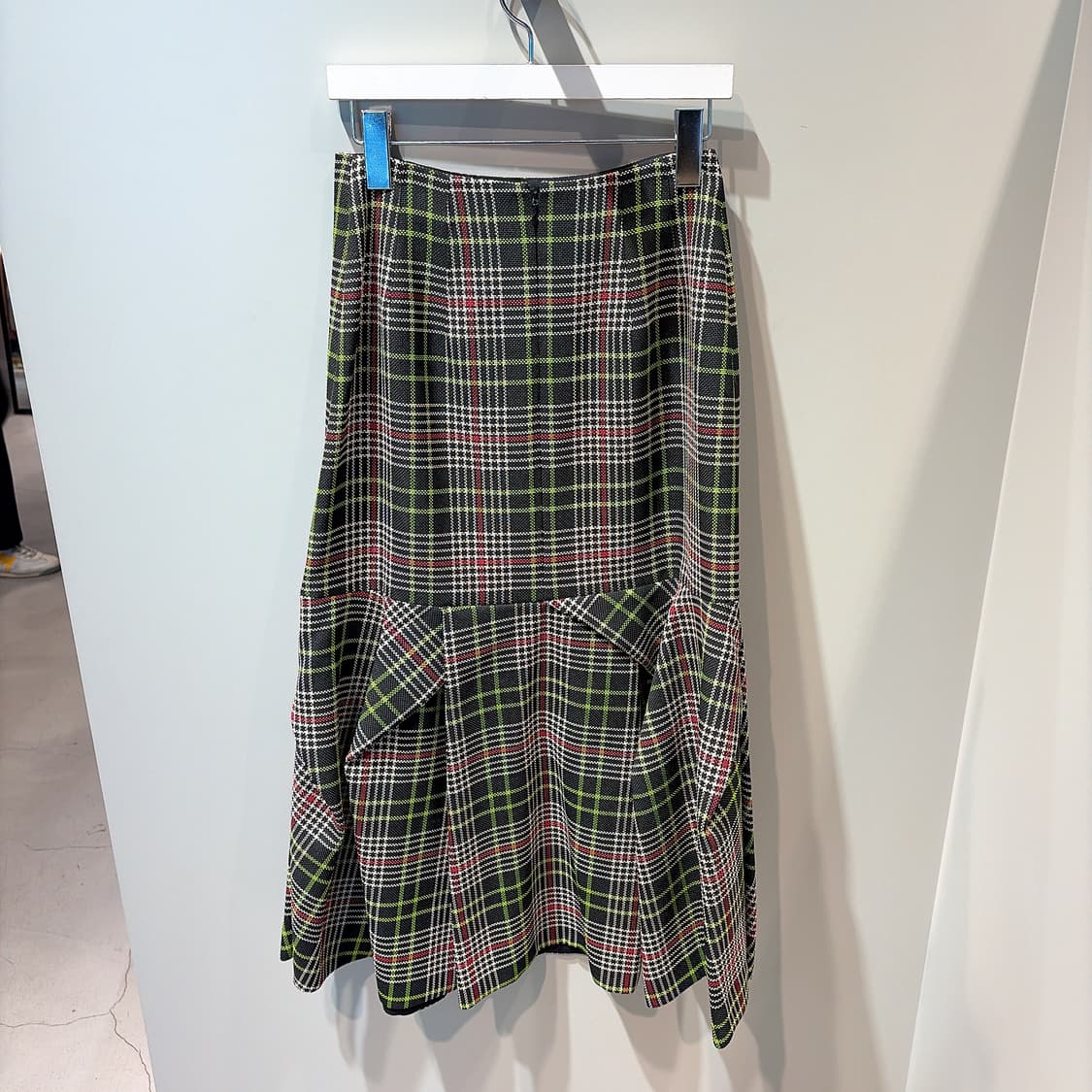 (정품/새상품) ENFOLD 엔폴드 여성 체크 플레어 스커트 상품이미지2