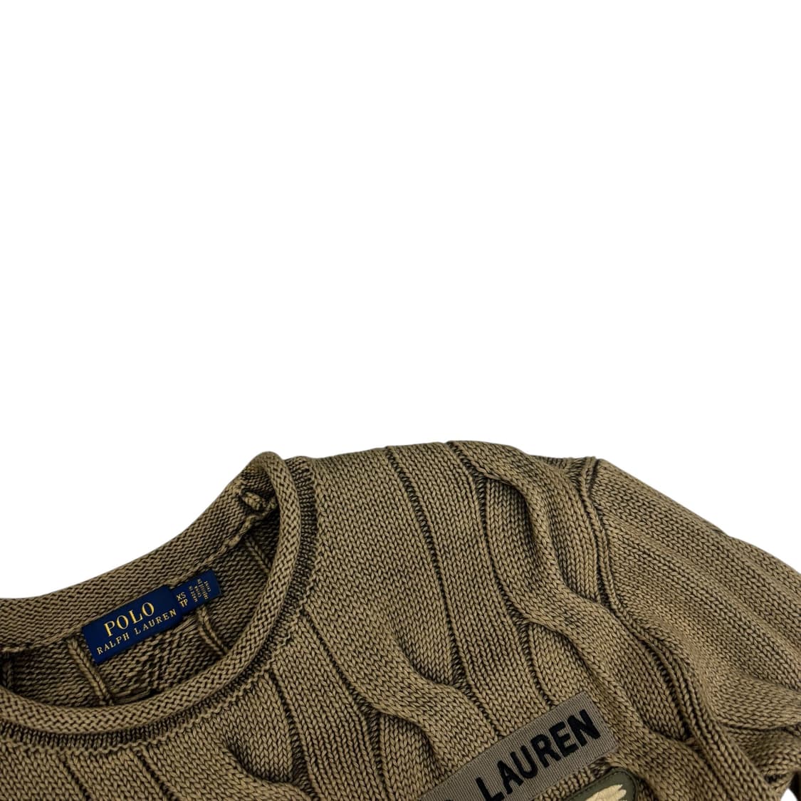 폴로 랄프로렌 케이블 자수 니트 상품이미지3