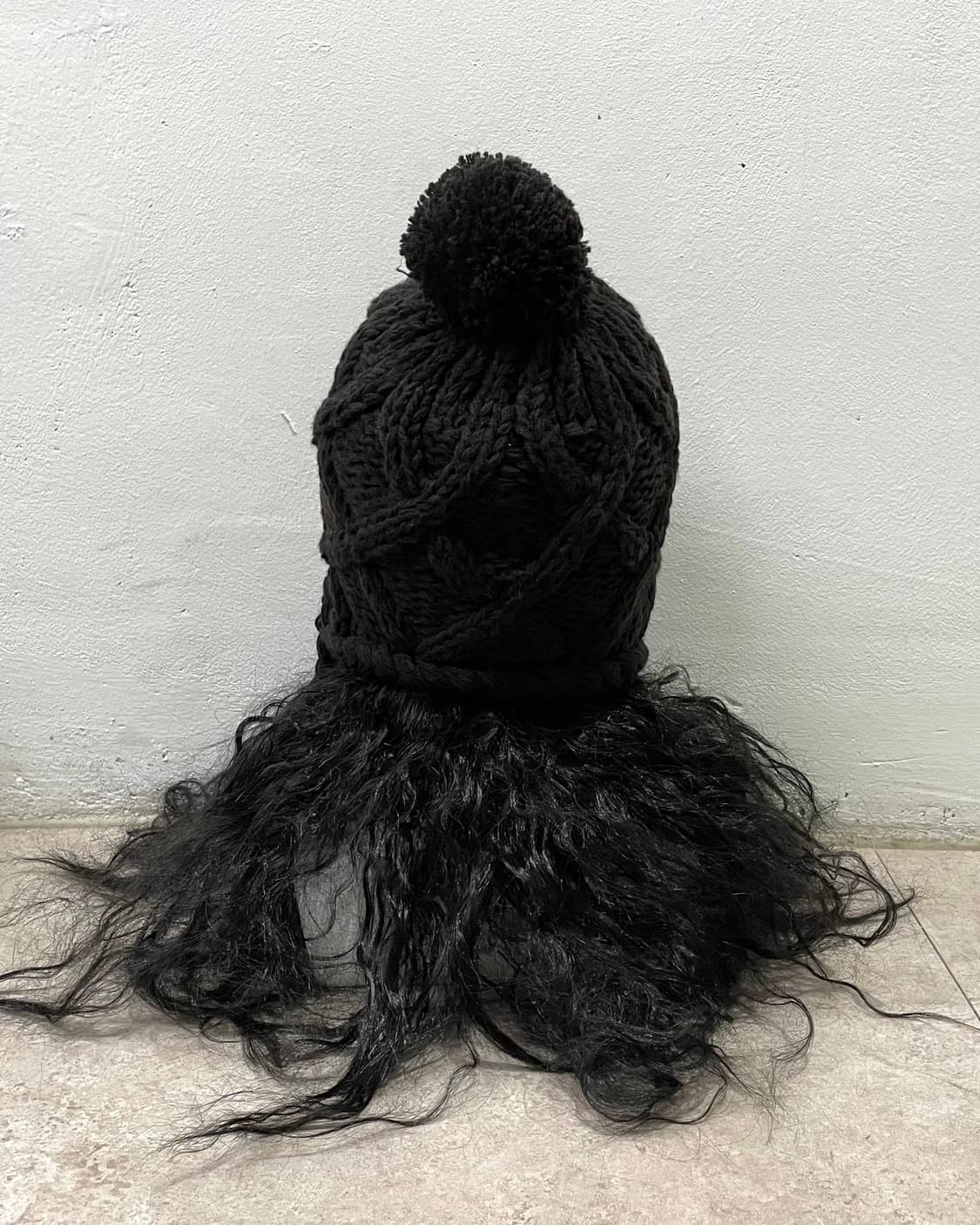 Dark brown knit earflap 상품이미지4