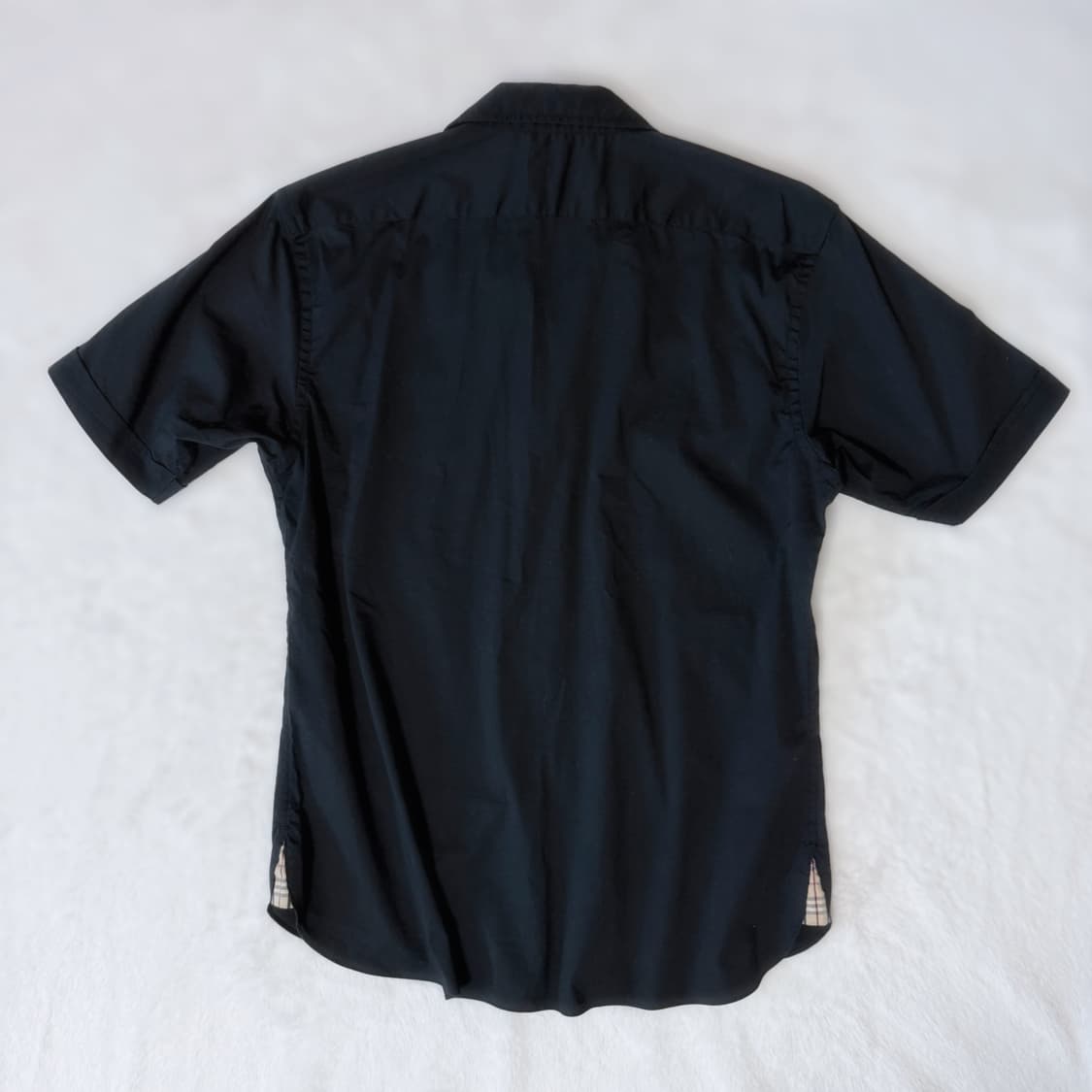 Burberry 버버리 블랙라벨 블랙 노바체크 셔츠 상품이미지3