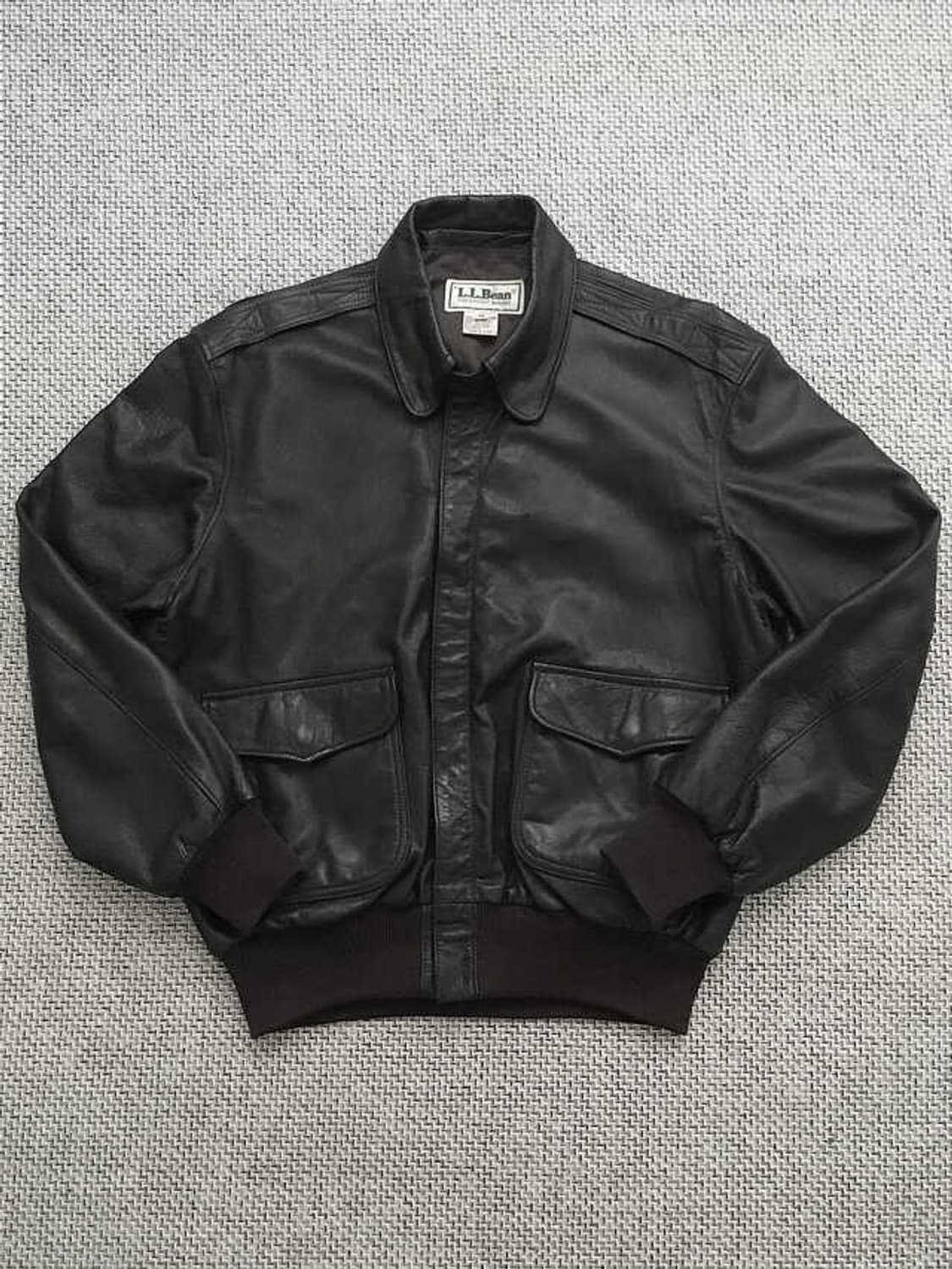90s USA made A-2 leather flight jacket 상품이미지1