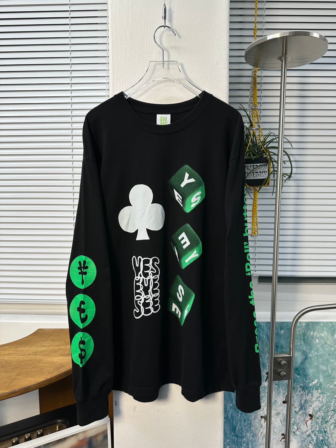 yeseyesee 로고 프린팅 롱슬리브  상품이미지3