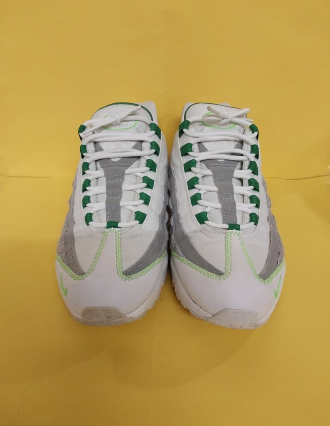 남성 나이키 에어맥스 95 화이트 클래식 운동화 (285) 상품이미지2