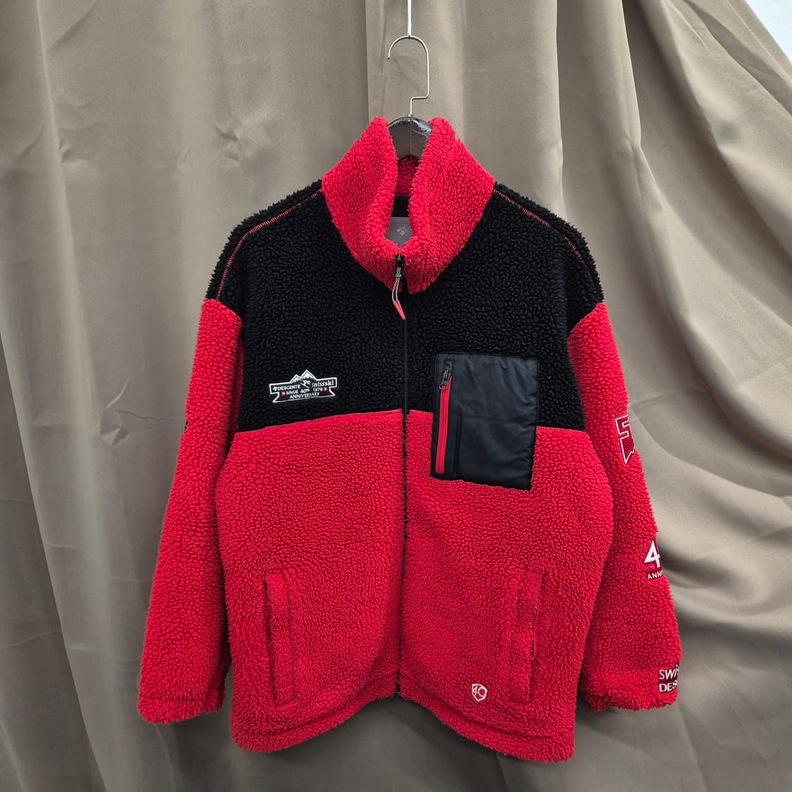 데상트 스위스스키 40주년 후리스 자켓 105 상품이미지1
