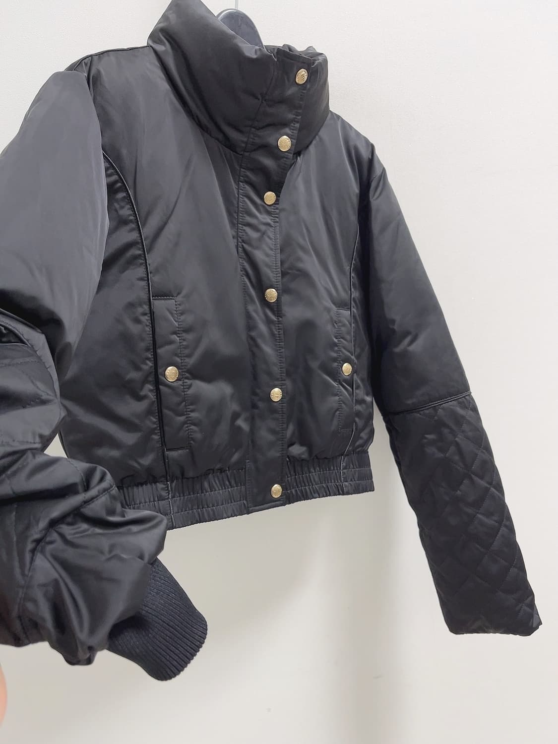 미스치프 블랙 숏패딩 상품이미지5